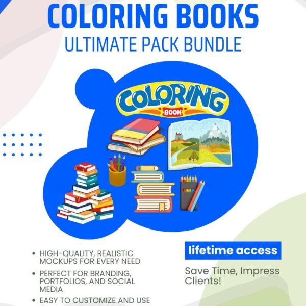 Coloring Books Ultimate Pack bundle