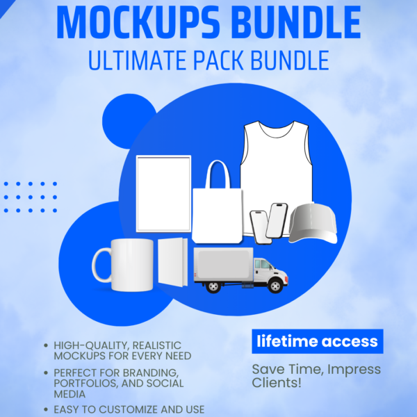 Mockups Bundle Ultimate Pack bundle